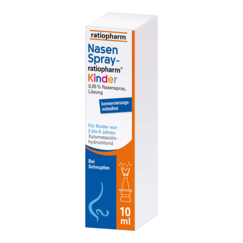 Nasenspray ratiopharm f&uuml;r Kinder
