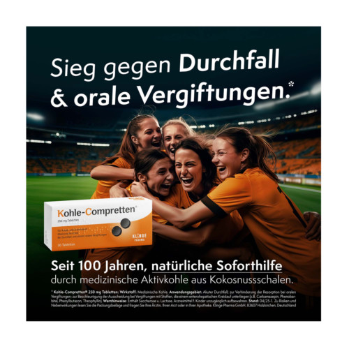 Kohle-Compretten Tabletten