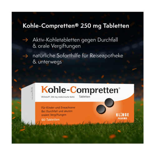Kohle-Compretten Tabletten
