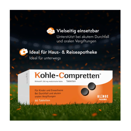 Kohle-Compretten Tabletten