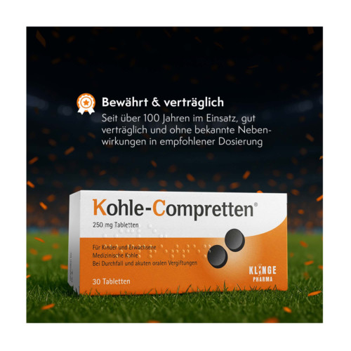Kohle-Compretten Tabletten