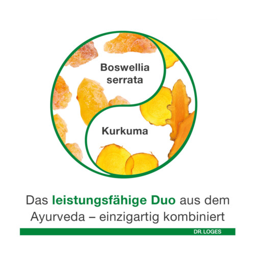 Curcumin-Loges plus Boswellia Kapseln