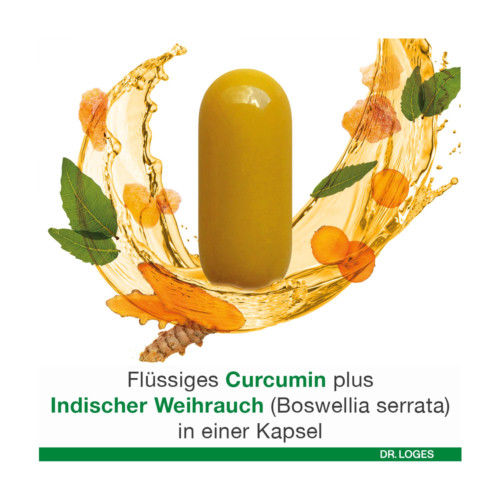 Curcumin-Loges plus Boswellia Kapseln
