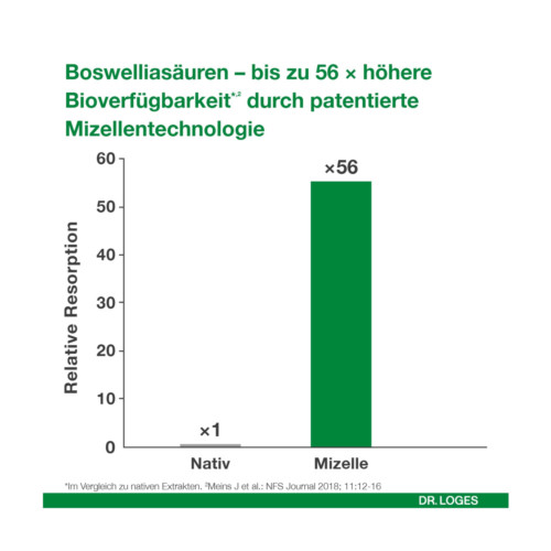 Curcumin-Loges plus Boswellia Kapseln