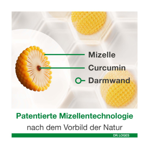 Curcumin-Loges Kapseln