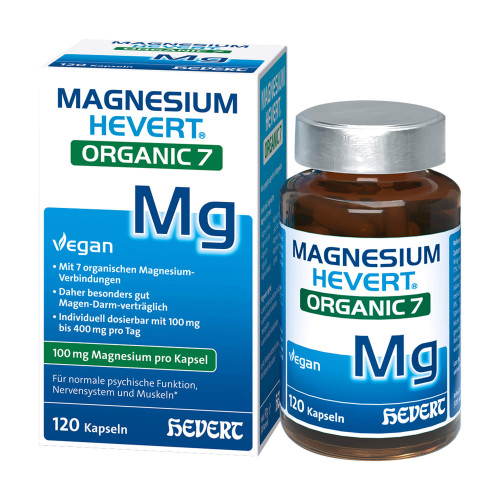 Magnesium Hevert Organic 7 Kapseln