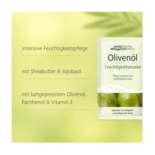 Oliven&ouml;l Feuchtigkeitsmaske