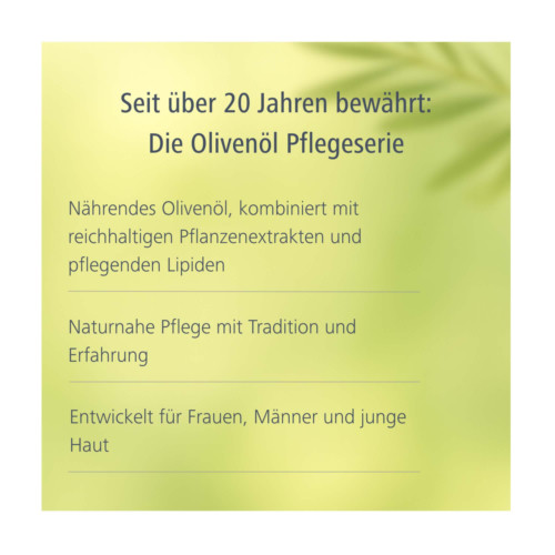 Oliven&ouml;l Feuchtigkeitsmaske