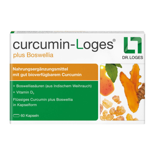 Curcumin-Loges plus Boswellia Kapseln