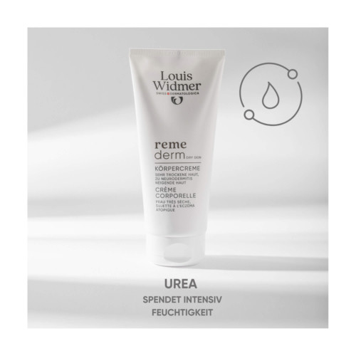 Louis Widmer remederm K&ouml;rpercreme leicht parf&uuml;miert