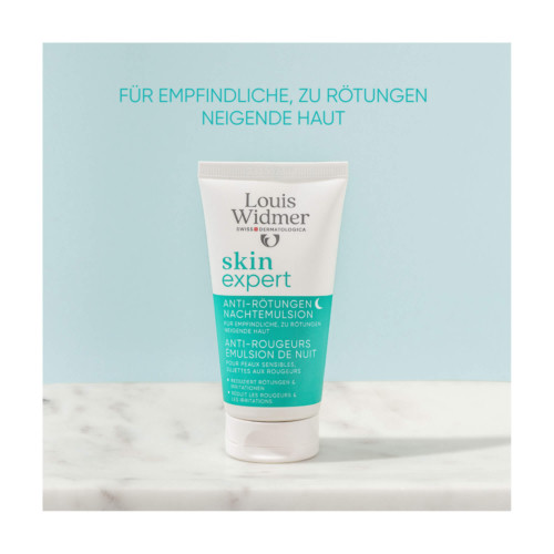 Widmer skinexpert Anti-R&ouml;tungen Unparf&uuml;mierte Nachtemulsion