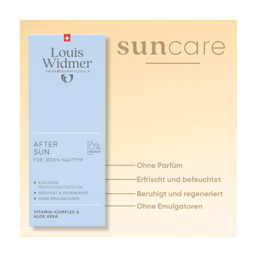 Widmer After Sun unparf&uuml;miert