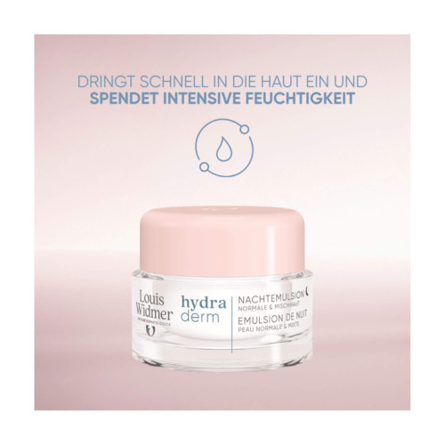 Widmer hydraderm Nachtemulsion leicht parf&uuml;miert