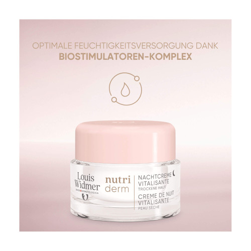 Widmer nutriderm Nachtcreme Vitalisante leicht parf&uuml;miert