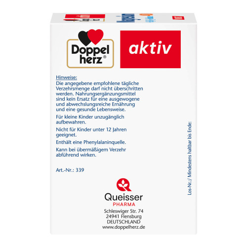 Doppelherz aktiv Magnesium+B6+B12+Fols&auml;ure 400 DIRECT