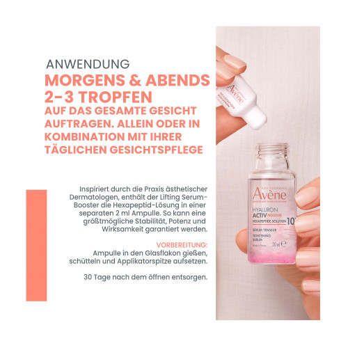 Avene Hyaluron Activ Procedure Lifting Serum-Booster
