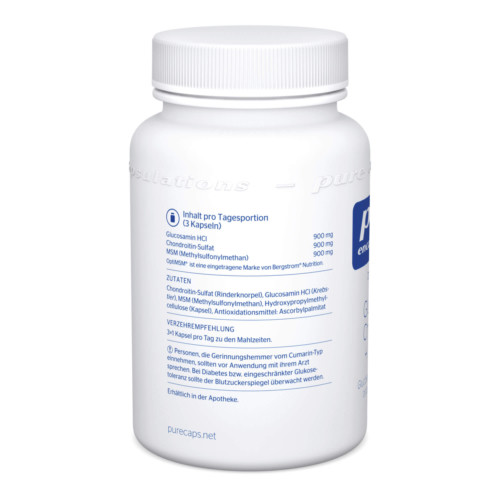 Pure Encapsulations Glucosamin Chondroitin + MSM