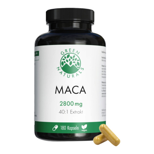 GREEN NATURALS Maca Kapseln vegan