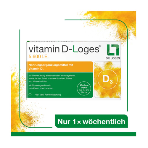 Vitamin D-Loges 5.600 I.E. Kautabletten