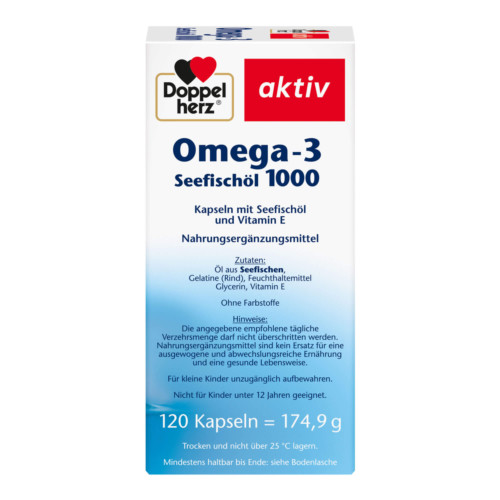 Doppelherz aktiv Omega-3 Seefisch&ouml;l 1000 Kapseln