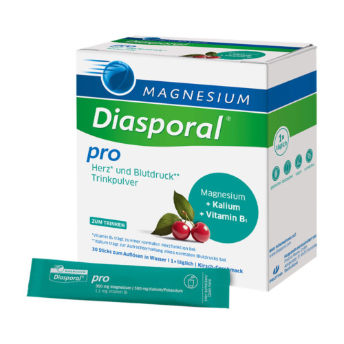 Magnesium-Diasporal Pro Herz und Blutdruck Trinkpulver