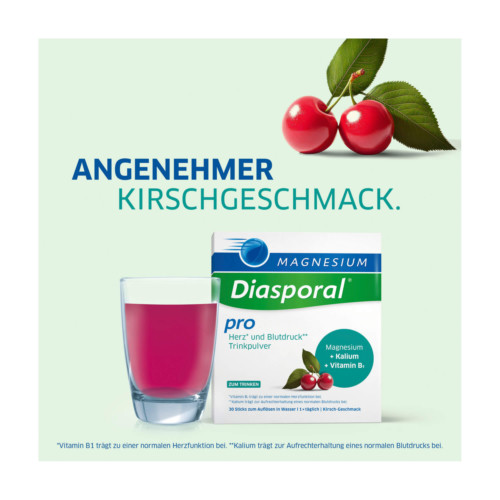 Magnesium-Diasporal Pro Herz und Blutdruck Trinkpulver
