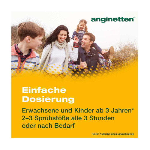 Anginetten Halsspray 2in1