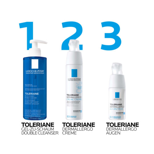 La Roche Posay Toleriane Gel-zu-Schaum Double Cleanser