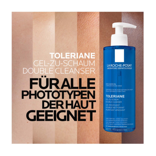 La Roche Posay Toleriane Gel-zu-Schaum Double Cleanser
