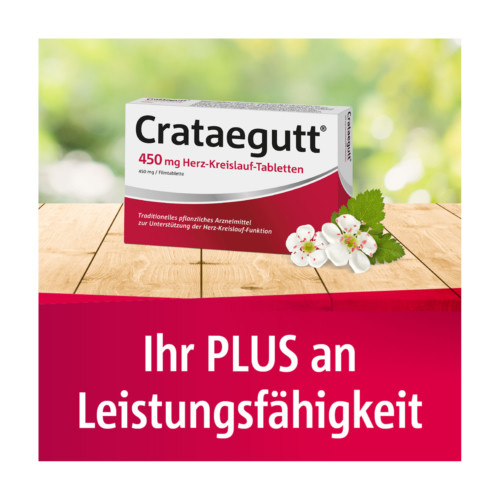 Crataegutt 450 mg Herz-Kreislauf-Tabletten