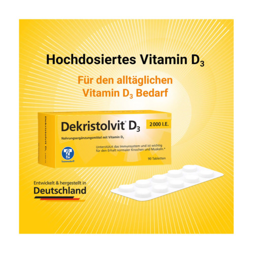Dekristolvit D3 2000 I.E. Tabletten
