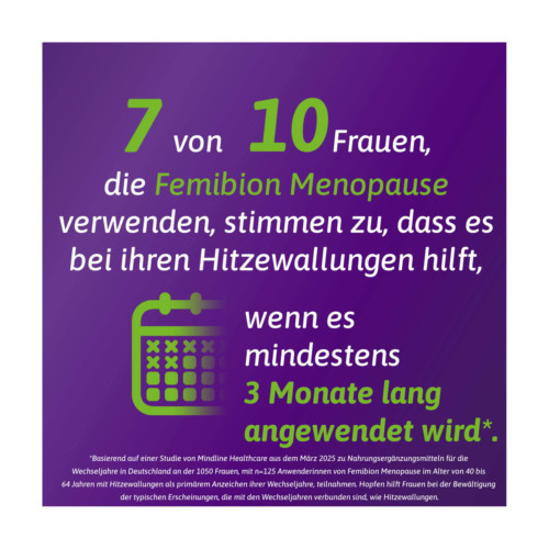 Femibion menopause Hitzewallungen Tabletten
