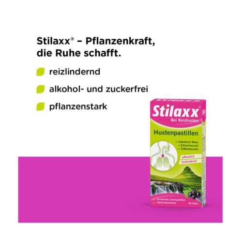 Stilaxx Hustenpastillen Isl&auml;ndisch Moos