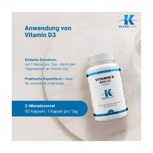 Vitamin D 400 I.E. Kapseln