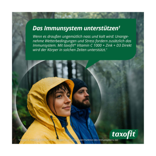 Taxofit Vitamin C 1000 + Zink + D3 Direkt-Granulat