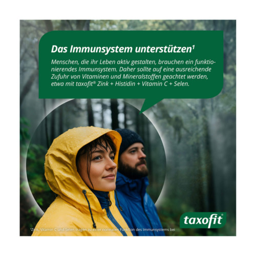 Taxofit Zink 15 + Histidin + Selen Depot-Tabletten