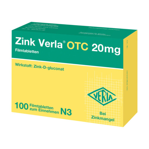 Zink Verla OTC 20 mg