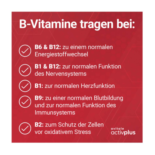 Activplus Vitamin B Komplex Tabletten
