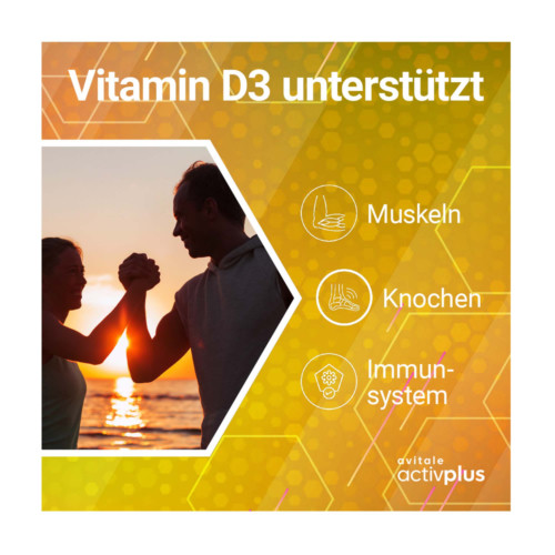 Activplus Vitamin D3 20.000 I.E. Depot Tabletten