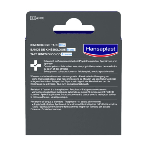 Hansaplast Sport Kinesiologie Tape 5 cmx5 m blau