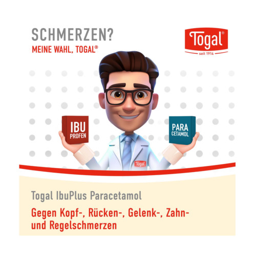 Togal IbuPlus Paracetamol 200 mg/500 mg Filmtabletten
