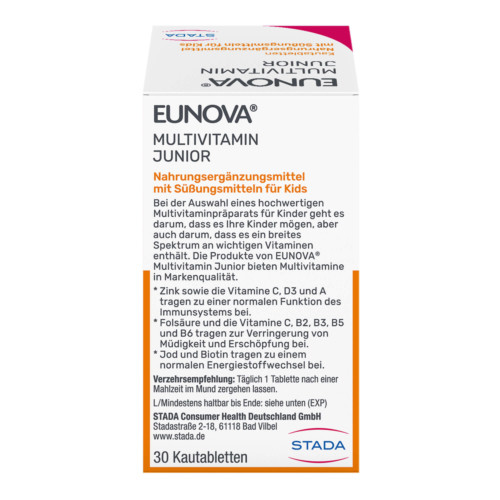Eunova Junior Kautabletten