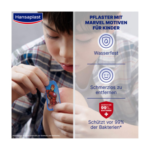 Hansaplast Kinder Marvel Pflaster
