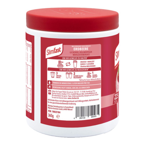 SlimFast Milchshake-Pulver Erdbeere